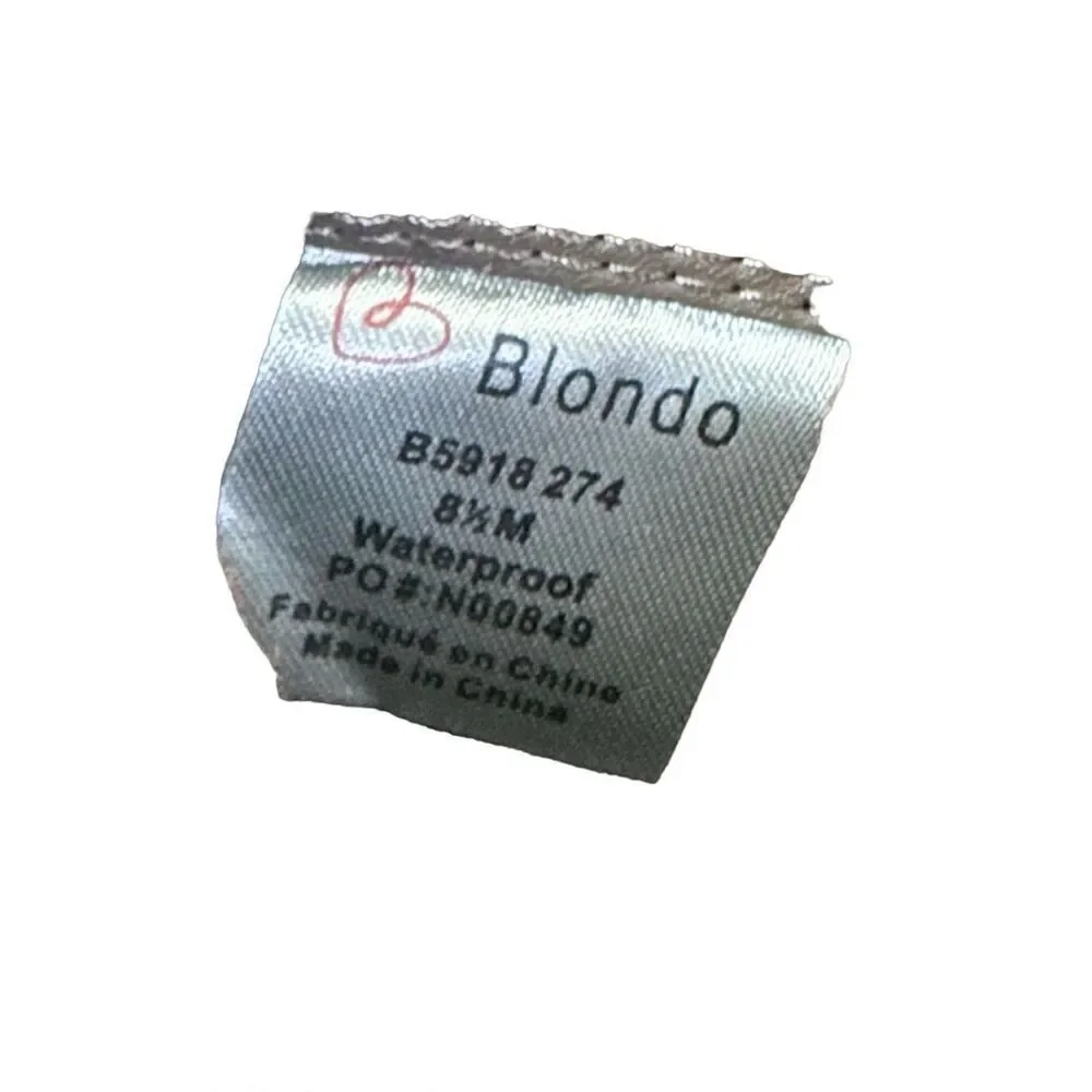 Blondo Waterproof Nubuck Ankle Boots Size 8 1/2